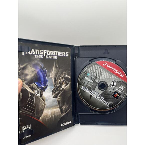 Transformers: The Game PS2 CIB Complete In Box w/ Manual SONY PLAYSTATION 2 - Picture 5 of 10